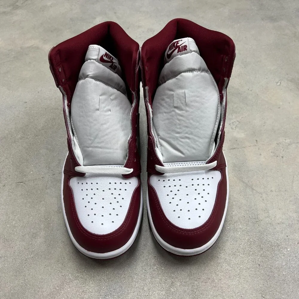 Nike Men's Air Jordan 1 High OG Artisanal Team Red DZ5485 160 - New - Picture 4 of 6
